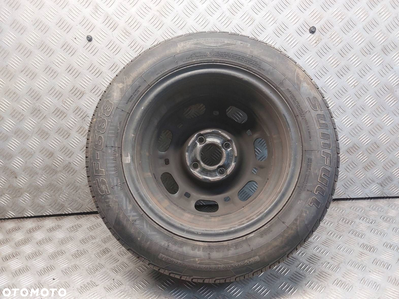 KOŁO ZAPASOWE ZAPAS 4X100 6JX14 ET38 185/60R14  OPEL ASTRA G - 7