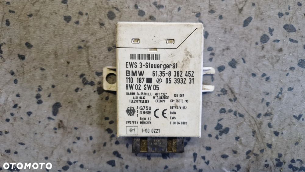 BMW E39 E46 MODUŁ EWS 8382452 - 1