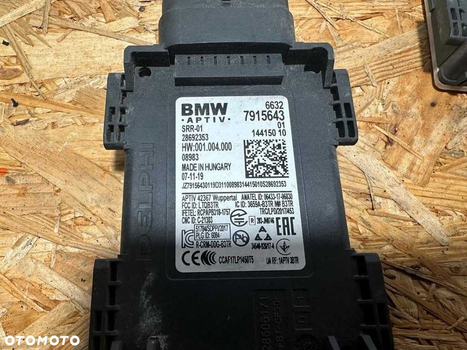 moduł zmiany pasa ruchu radar sensor czujnik bmw g01 g15 g20 g22 g30 - 4