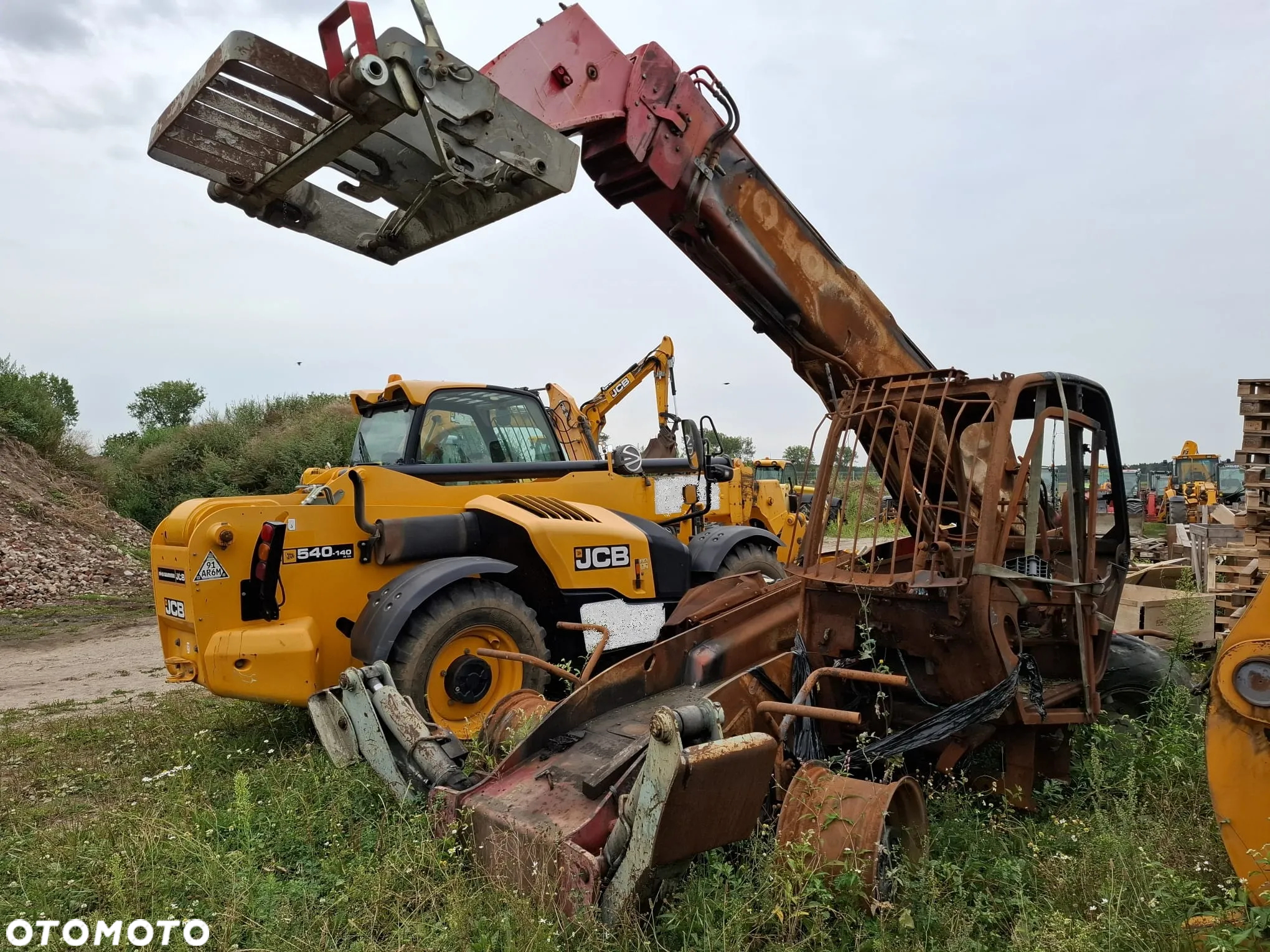 JCB 535-125 części - 2