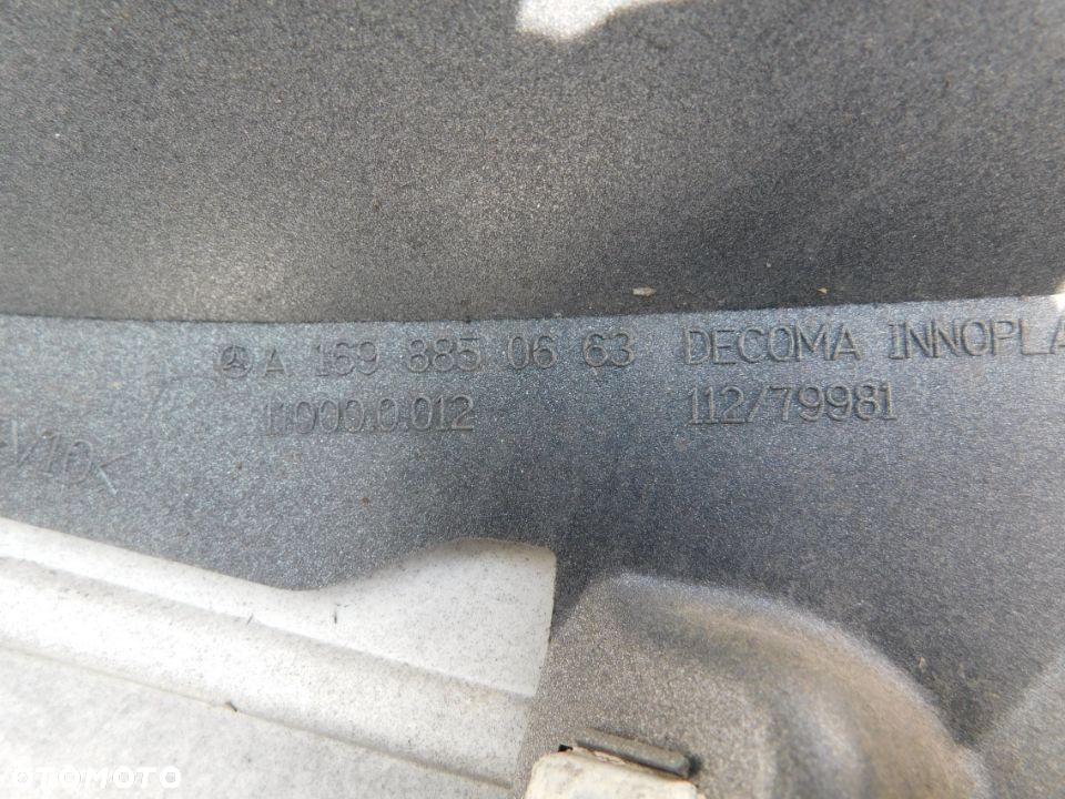 zderzak przedni przód atrapa MERCEDES A-KLASA W169 169 srebrny - 13