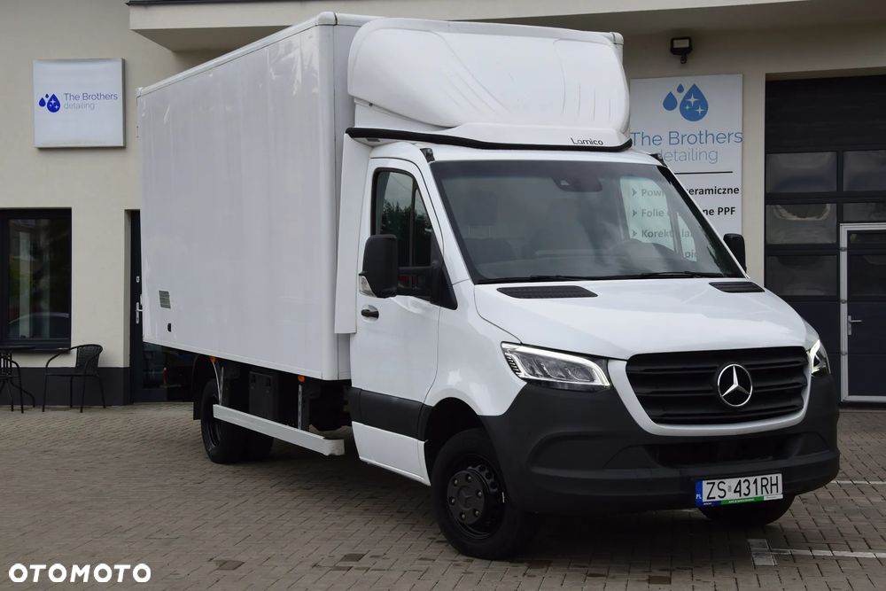 Mercedes-Benz Sprinter 519 CDI  Kontener Na bliźniaku , Automatyczna skrzynia 190 KM, Salon PL   Na gwarancji - 1