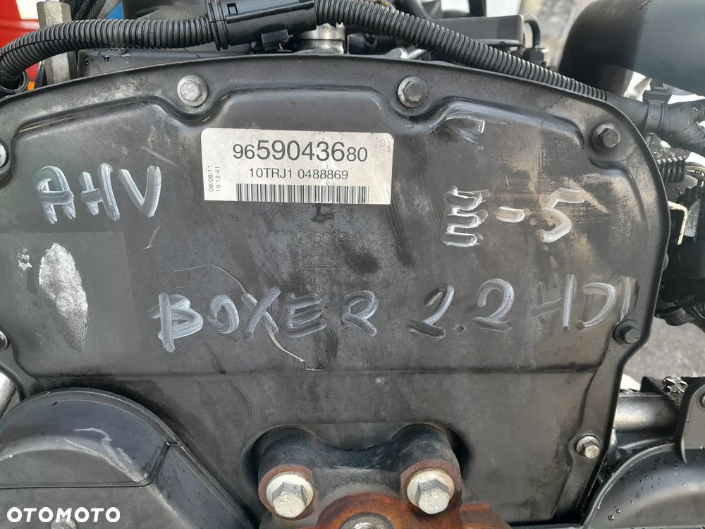 Silnik 2.2 HDI Peugeot Boxer, Jumper EURO 5 AHV 2009r. 10 TRJ1 2009r. !! - 4