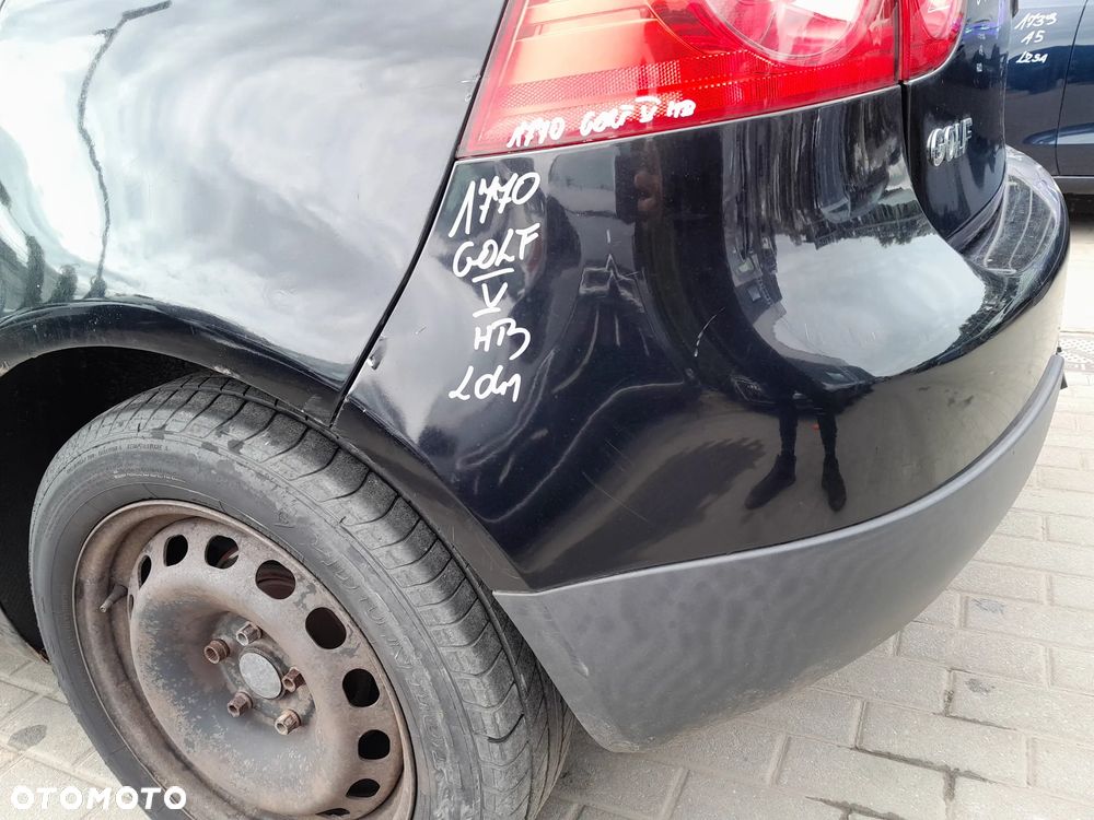 VW GOLF V ZDERZAK TYLNY TYŁ HB KOLOR: L041 - 10