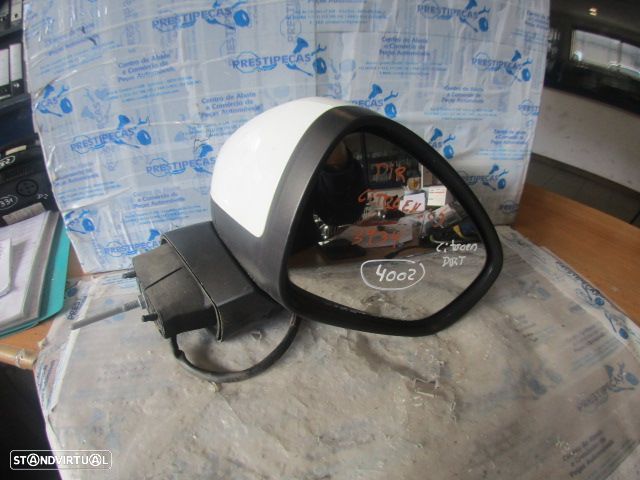 Espelho Esp4002 CITROEN C3  A51 FASE 2 2016 1.6HDI 75CV 5P BRANCO DRT ELETRICO COM PISCA 5+2 PINOS - 1