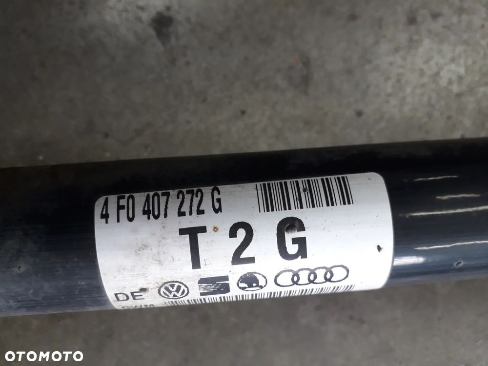 półoś prawa 4F0407272G A6 C6 2.0 FSI TFSI BPJ - 5