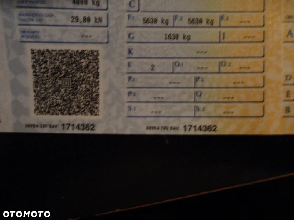 Inny Przyczepa jednoosiowa zarejestrowana w kraju uszkodzona pozostałości 1-10 TON - 29