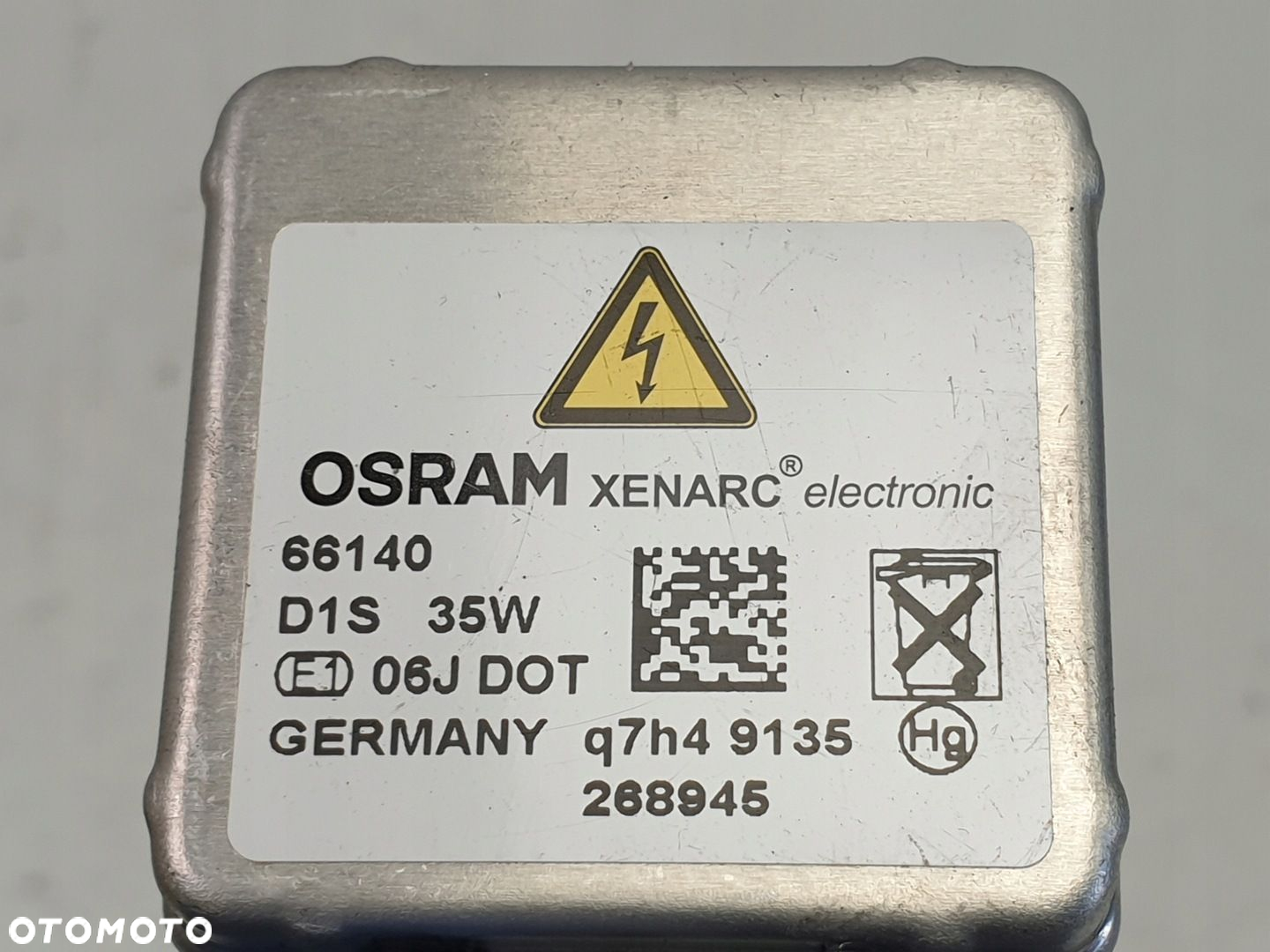 ŻARNIK ZAPŁONNIK KSENON XENON OSRAM XENARC D1S 35W - 7