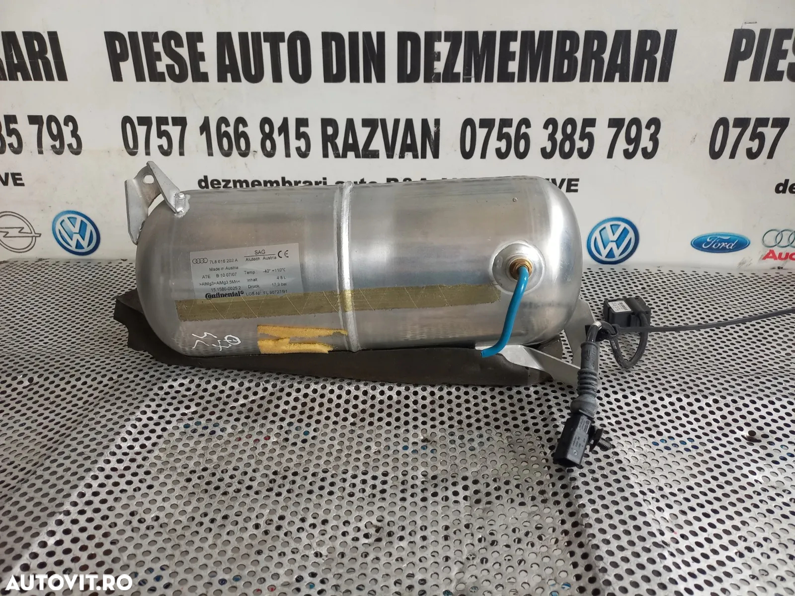 Butelie Rezervor Perne Aer Audi Q7 4L Cod 7LA An 2005-2006-2007-2008-2009-2010-2011-2012-2013-2014 - 4