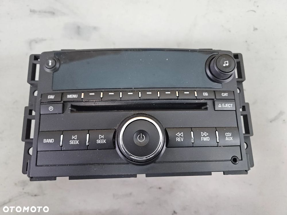 Radio CD AUX oryginalne Chevrolet HHR 2008r CQ-JG2677YC 15951997 - 1