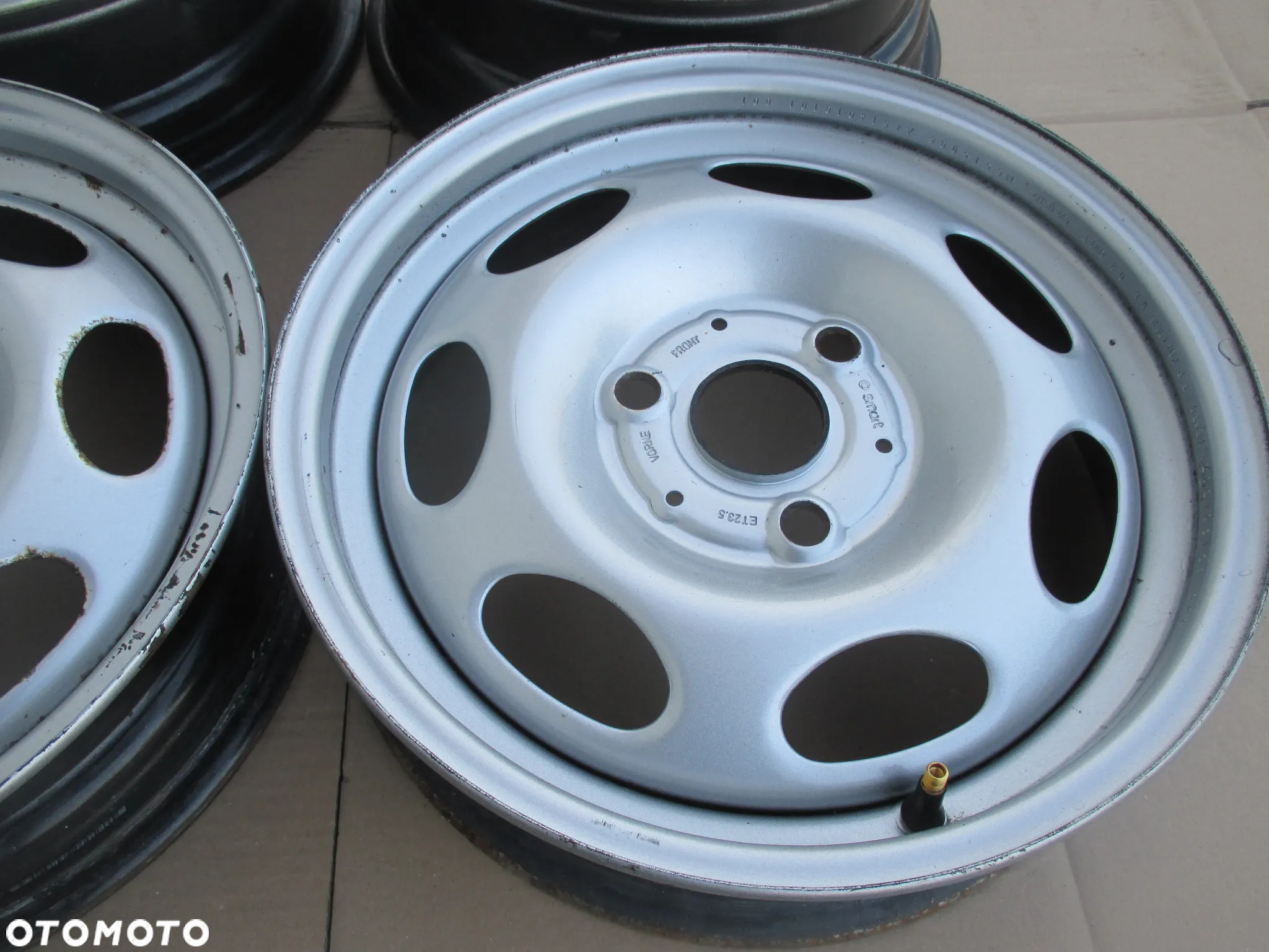 Felgi Stalowe 15 Smart 3x112 komplet - 5