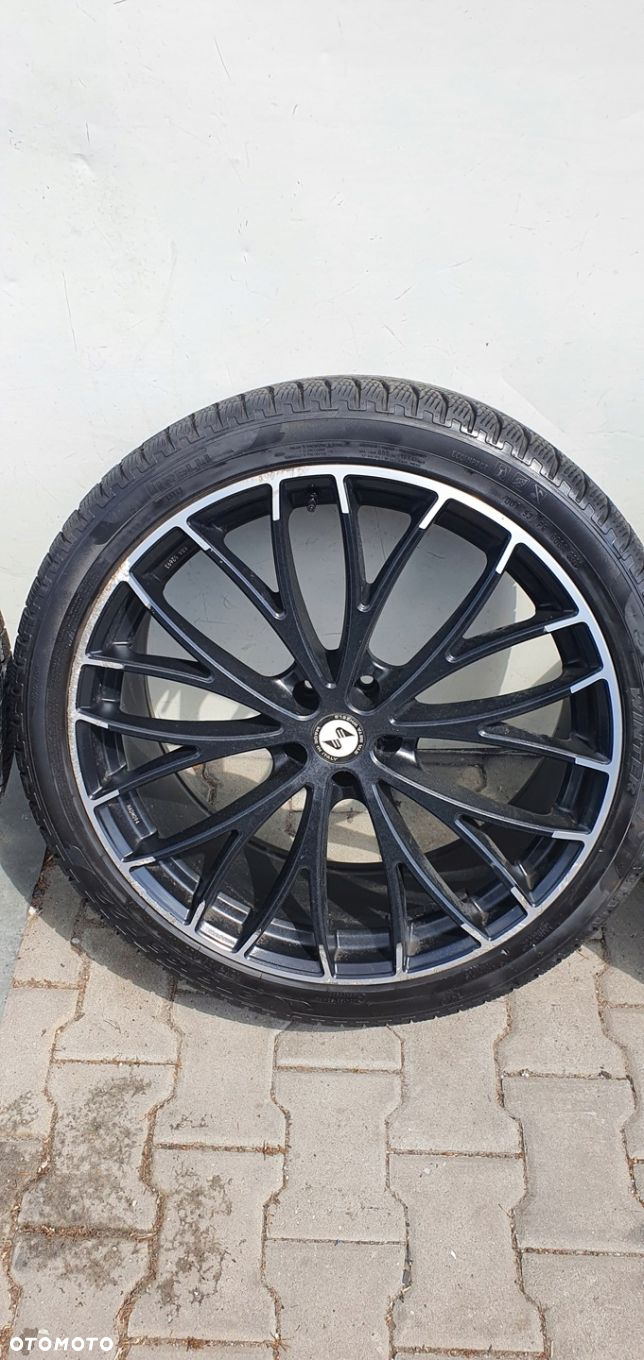 AUDI Q7 MERCEDES ML KOŁA AULFELGI 22 KBA 52693 ZIMA - 8