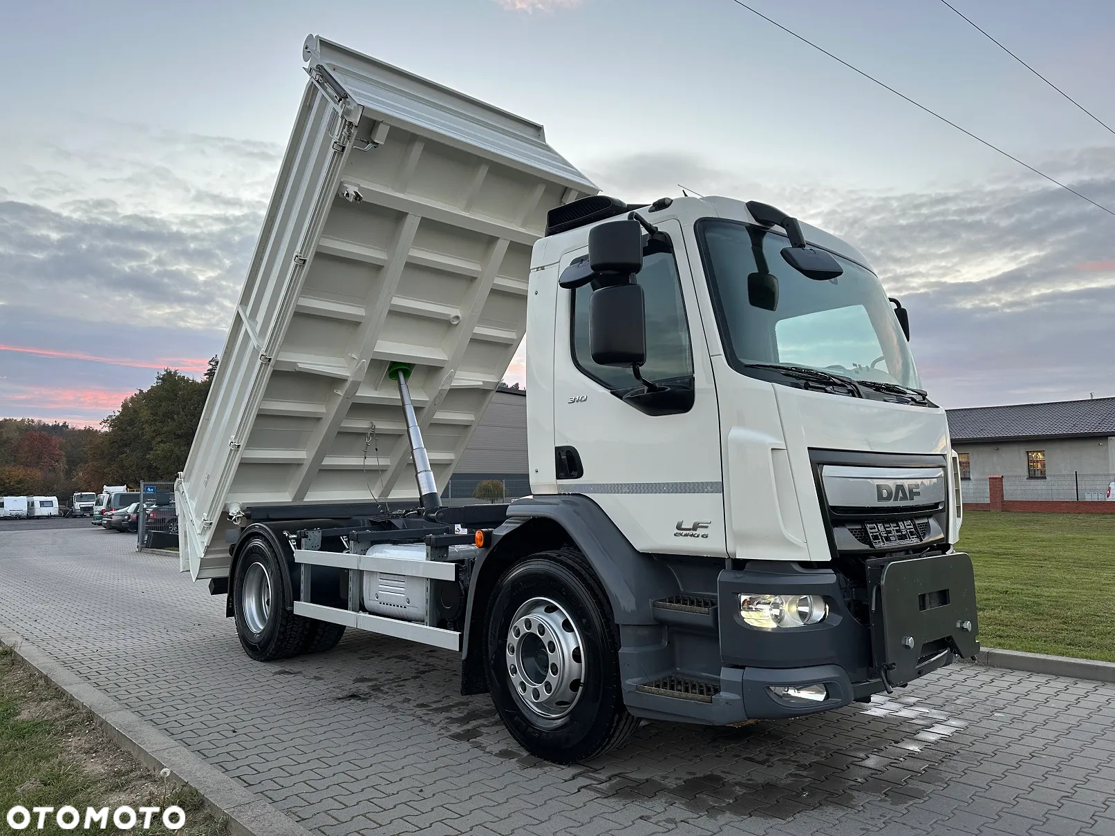 DAF LF 310 Euro 6 Manual Wywrotka Czołownica Pług Specjalny - 8