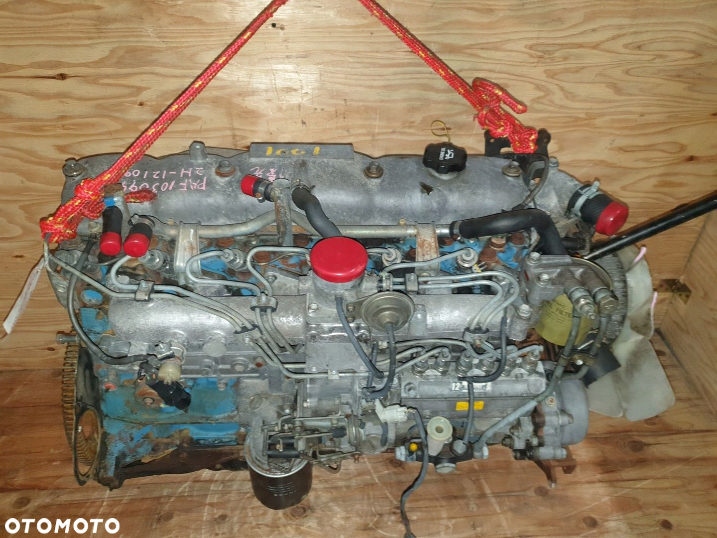 SILNIK TOYOTA LAND CRUISER HJ60V HJ60 2H 4.0D KOMPLETNY - 2