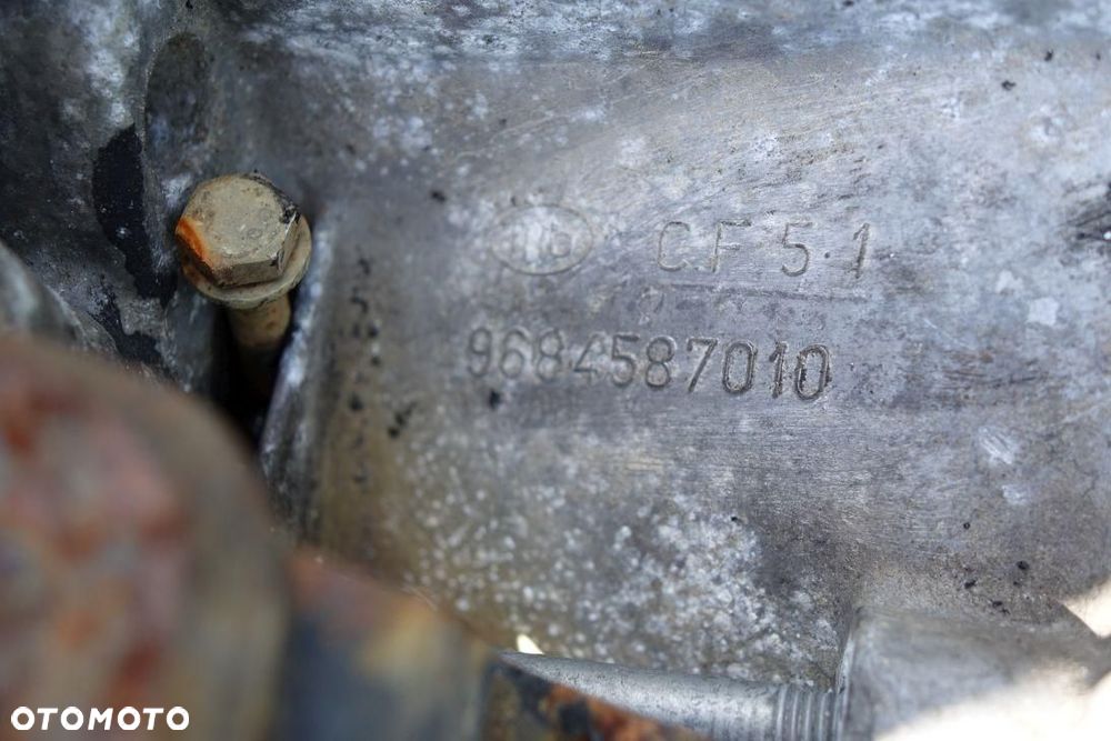 SKRZYNIA BIEGÓW MANUALNA FIAT SCUDO II 2 DIESEL 9657871480 - 8