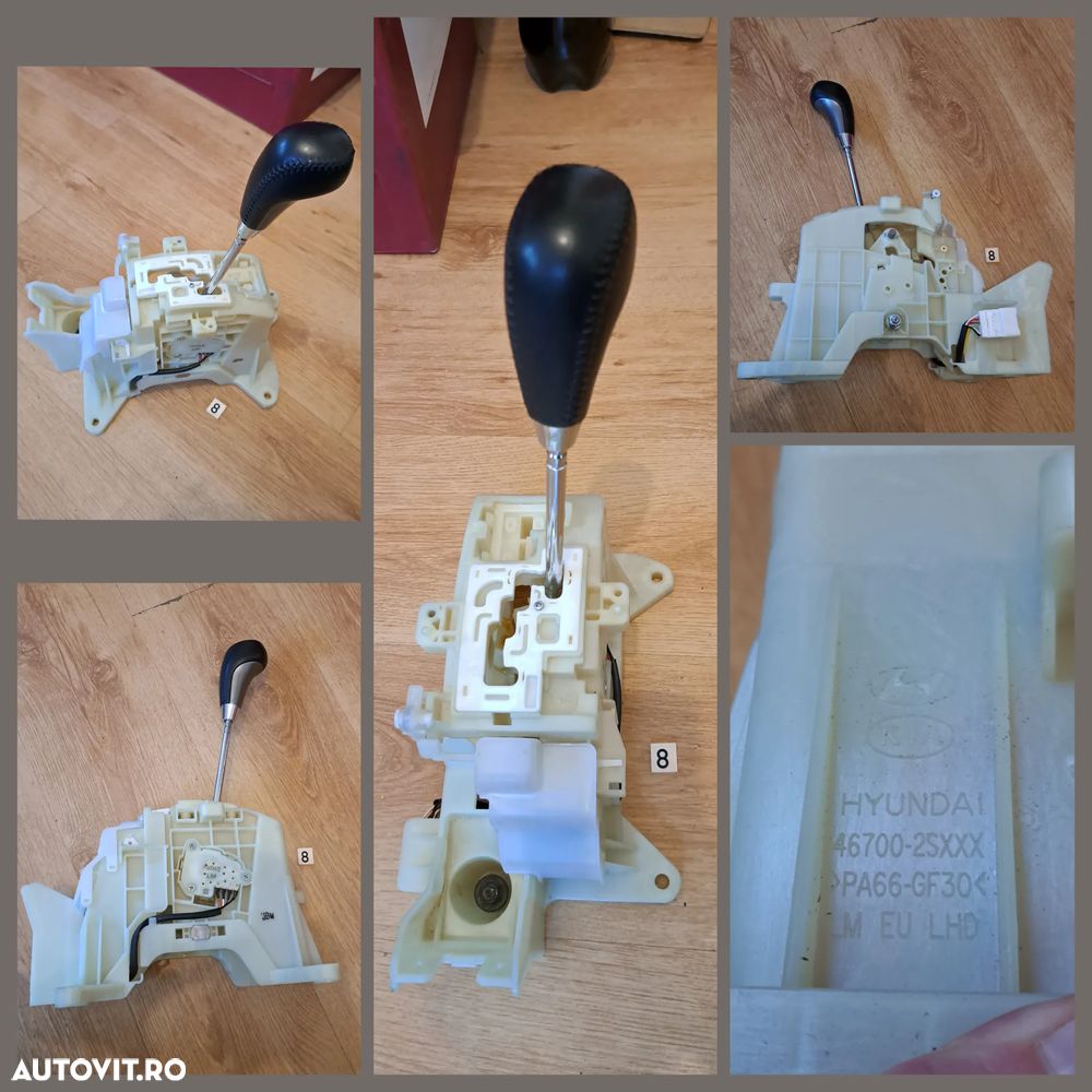 Navigatie originala multimedia radio cd Ceasuri bord Oglinda retrovizoare Panou comanda clima aer conditionat Butoane incalzire scaune Ansamblu maneta stergatoare semnalizare lumini spira volan airbag Timonerie Hyunday IX35 2013-2015 Kia nSportage, Tucson - 8
