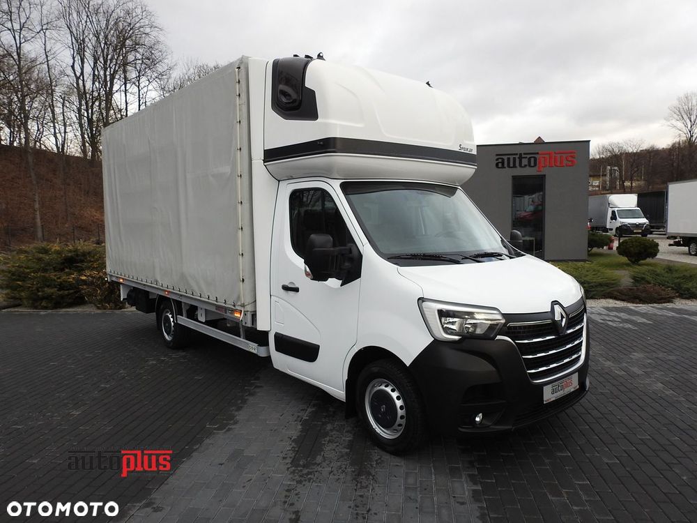 Renault MASTER PLANDEKA 10 PALET WEBASTO TEMPOMAT KLIMATYZACJA LEDY PNEUMATYKA  165KM - 2