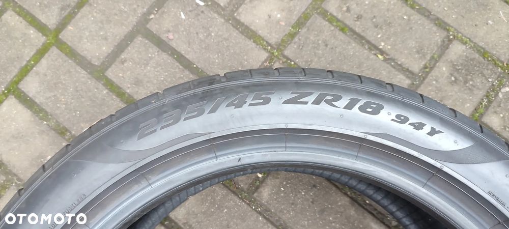OPONY 235/45R18 PIRELLI PZERO (2817) 6mm LATO 2 SZTUKI PARA - 6