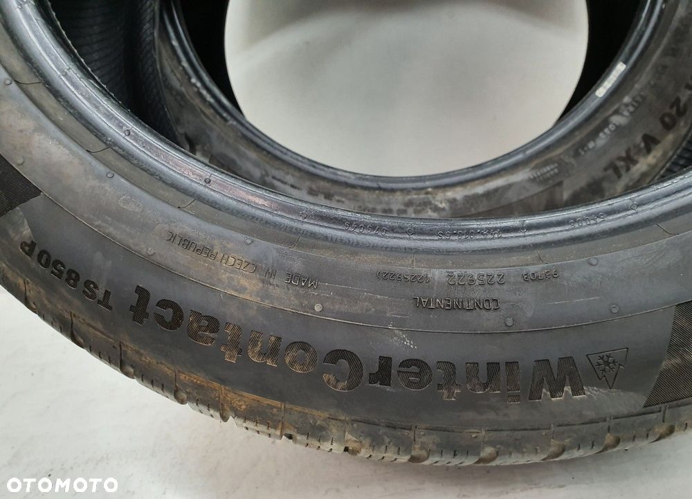 OPONY CONTINENTAL WINTER CONTACT TS850P 255/50/R20 4MM 2SZT - 4