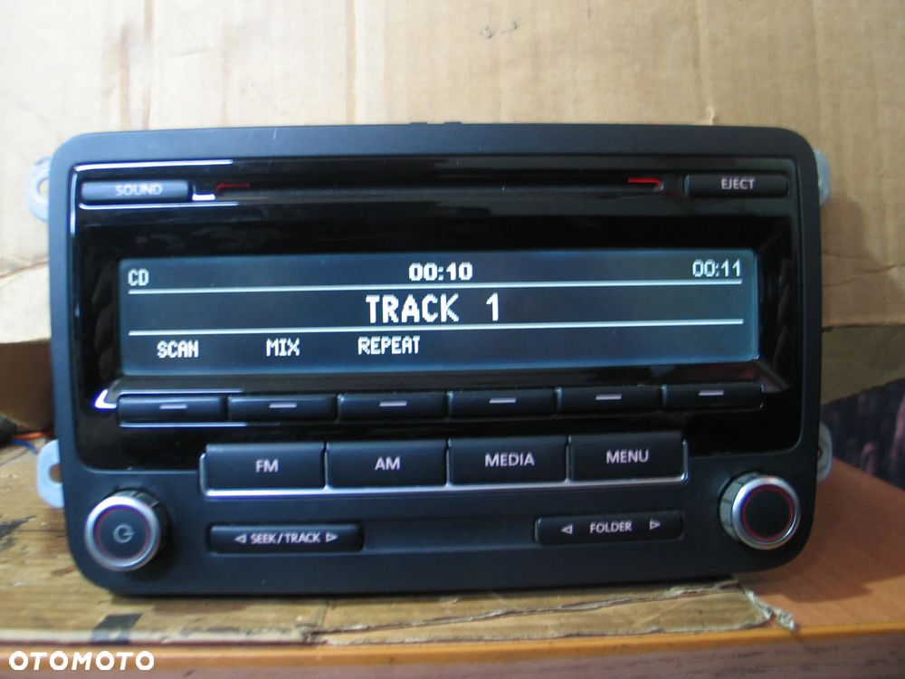 radio radioodtwarzacz Vw Golf Passat Caddy 1K0035164D - 6