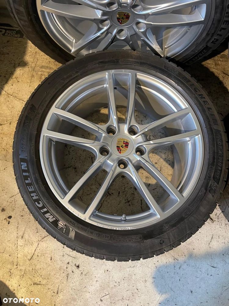 KOŁA ZIMOWE OPONY ZIMA MICHELIN PORSCHE CAYENNE III 20'' DWIE SZEROKOŚCI - 2