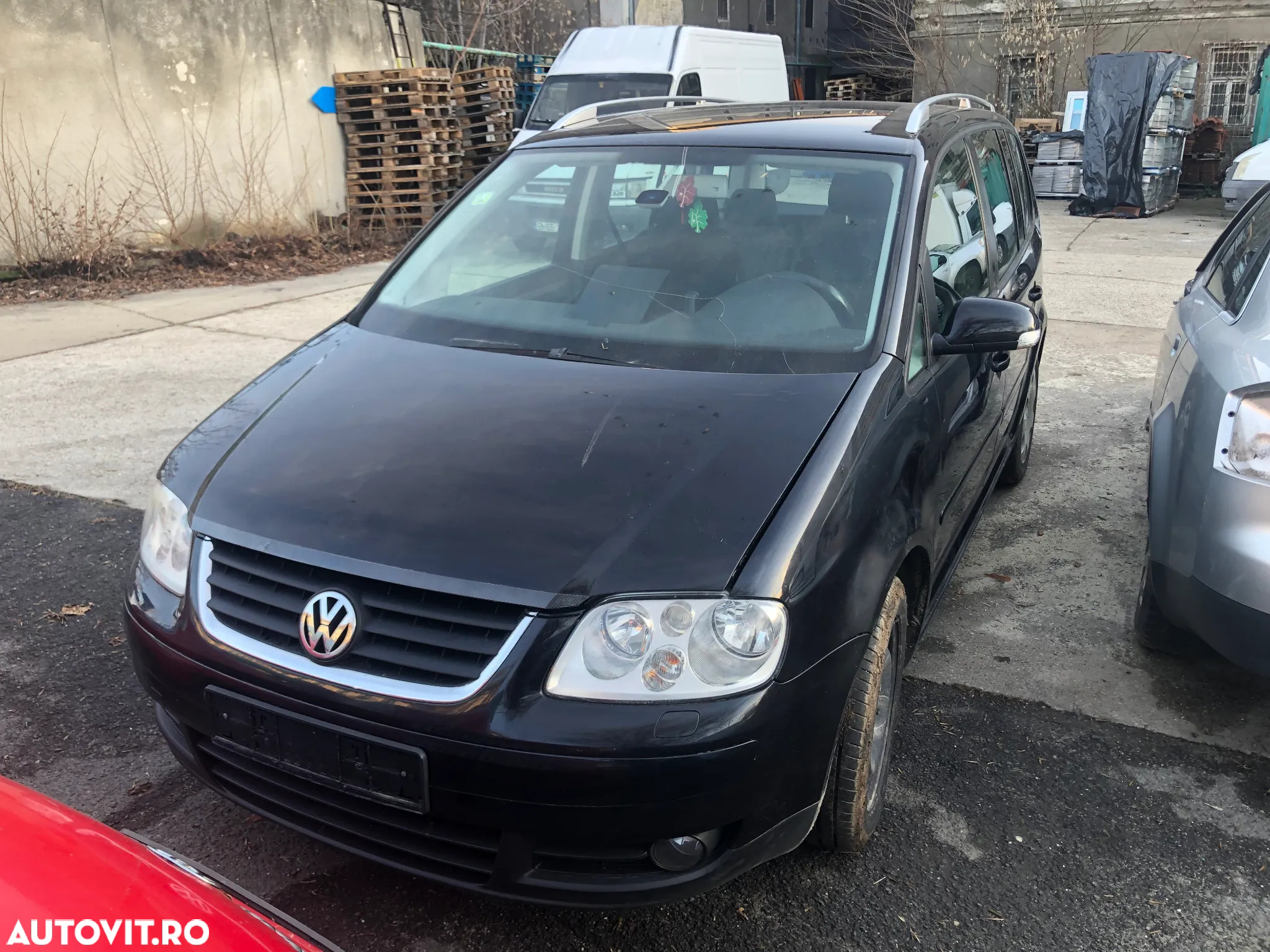 Dezmembrez VW Volkswagen Touran negru 2006 2.0 TDI BMM - 7