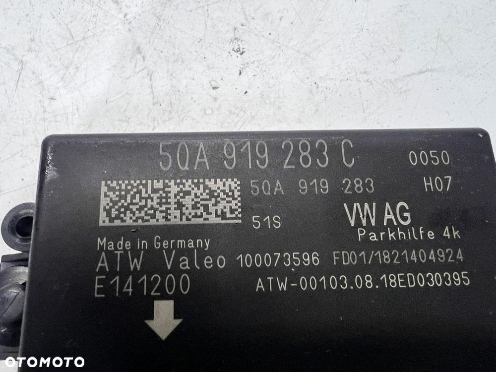 MODUŁ PARKOWANIA PDC VW AUDI A3 8V 5Q0919283C - 3