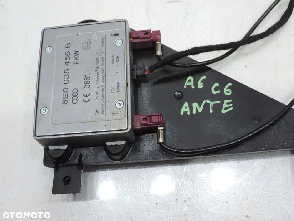 MODUŁ WZMACNIACZ ANTENY AUDI A6 C6 8E0035456B - 1