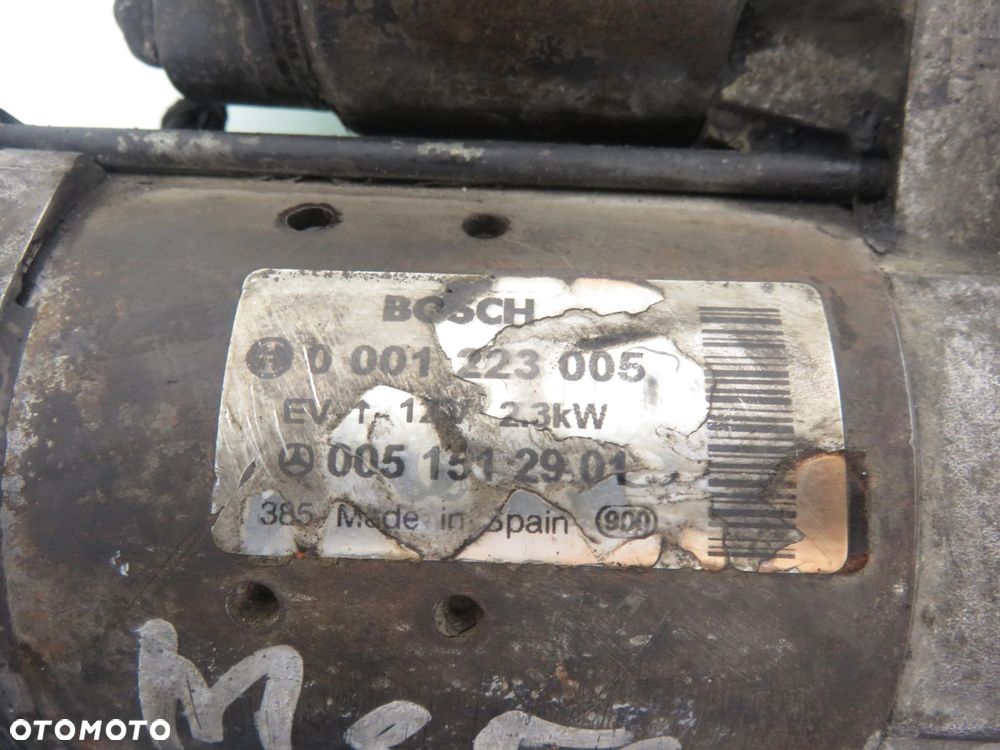 ROZRUSZNIK MERCEDES 638 112 CDI 2.2D 0001223005 0051512901 - 7