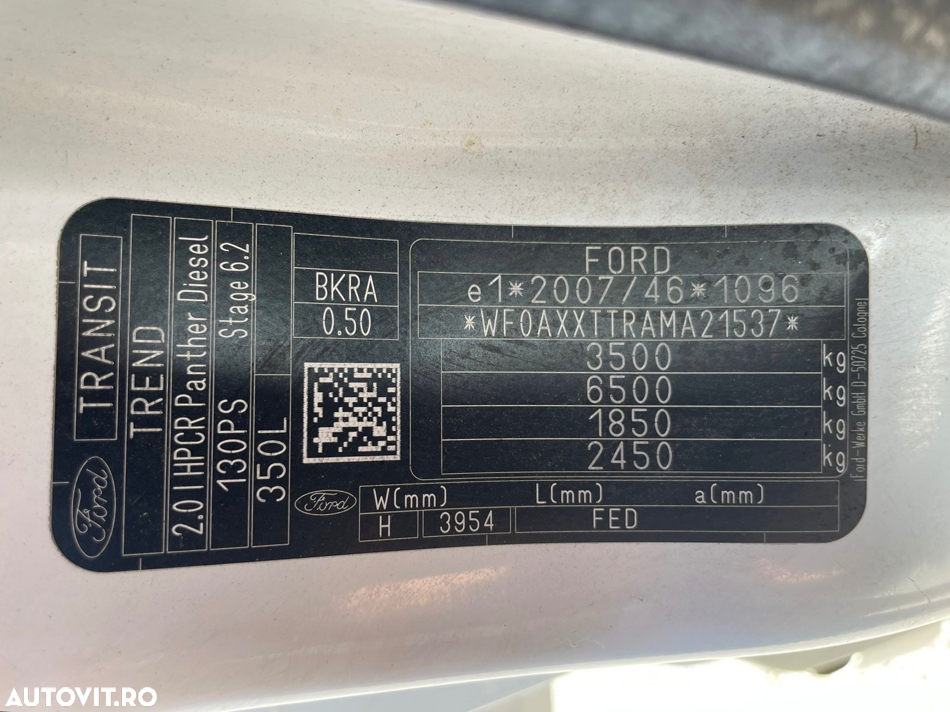Ford Transit BOX 10 EUROPALETI AXA DUBLA SPATE - 27