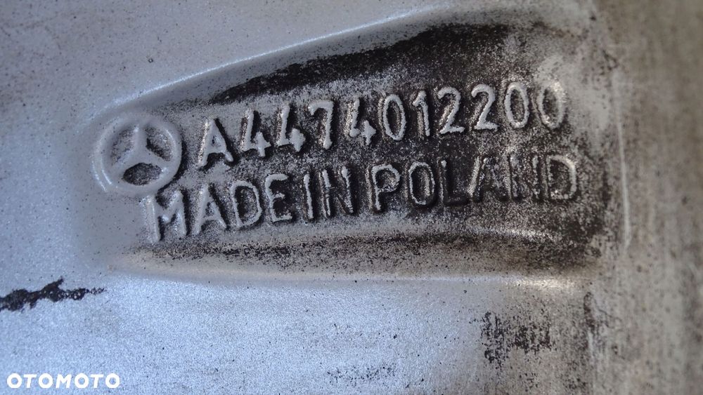 mercedes vito, v-klasa w447 - felga 7jx17h2-n et51 5x112 - 4