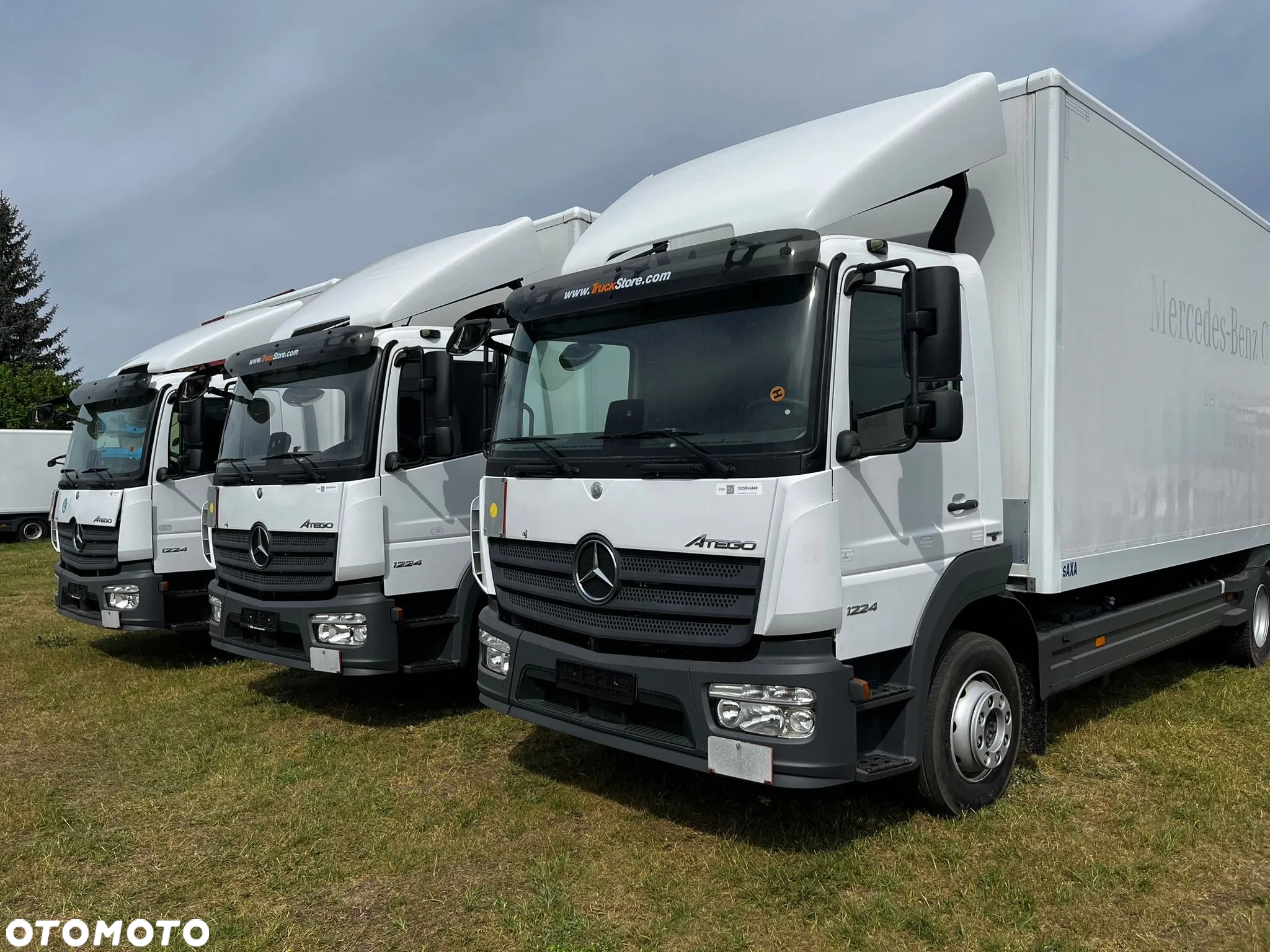 Mercedes-Benz ATEGO 1224L KONTENER 7.20 m | 18 PALET | WINDA | - 3
