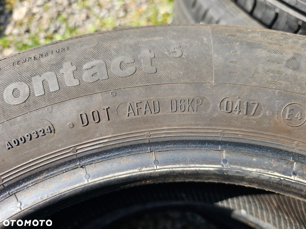Opony letnie CONTINENTAL 185/65R15 88H CONTIECOCONTACT 5 (4szt.) (2x4,0 2x4,5) (DOT: 4x0417) L900 - 7
