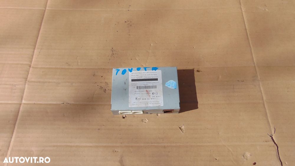 Modul control radio CD Toyota Auris an 2006-2012 cod 861A0-02010 - 1