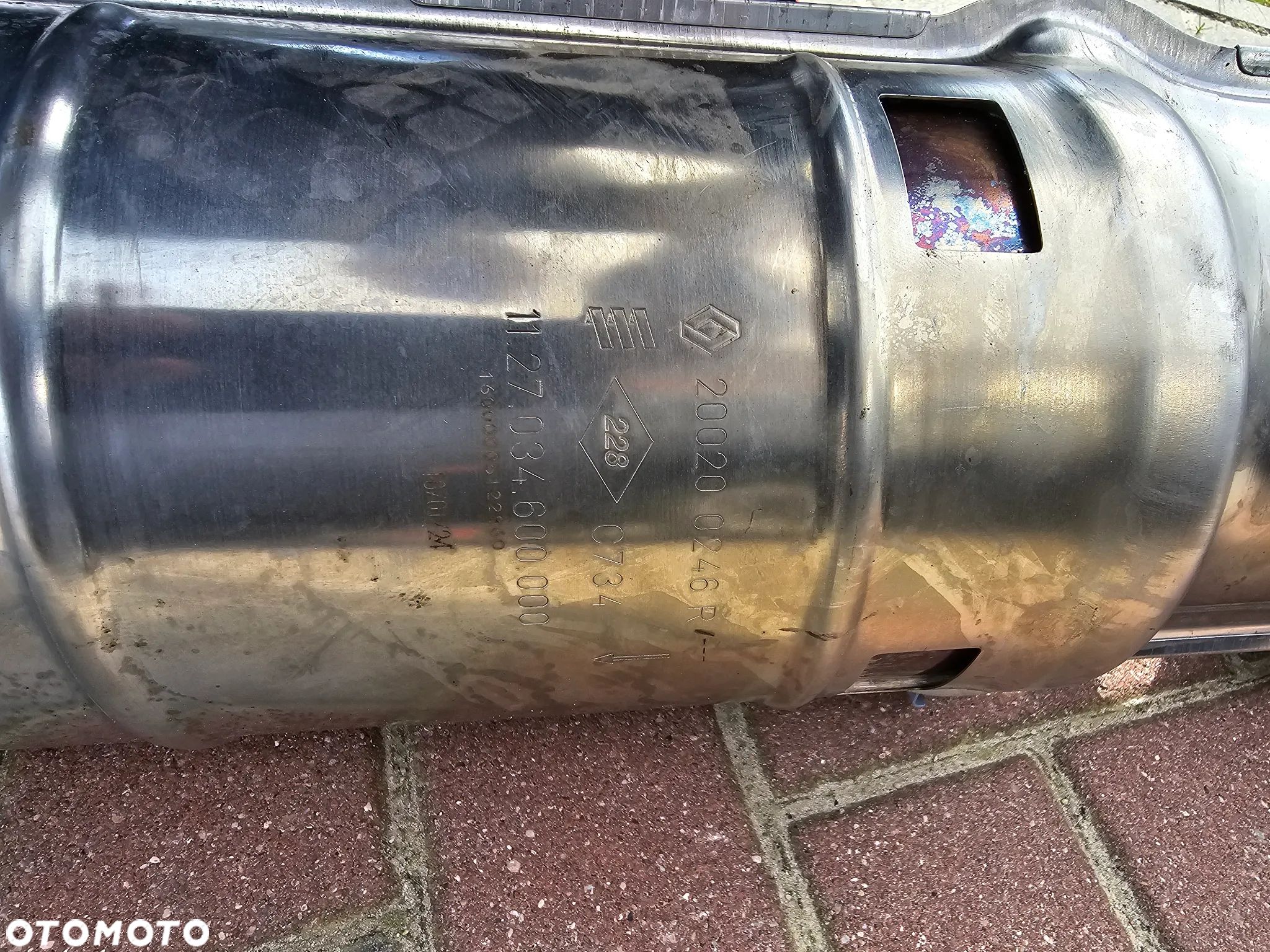 Filtr cząsteczek stałych DPF renault master 2024 rok - 1