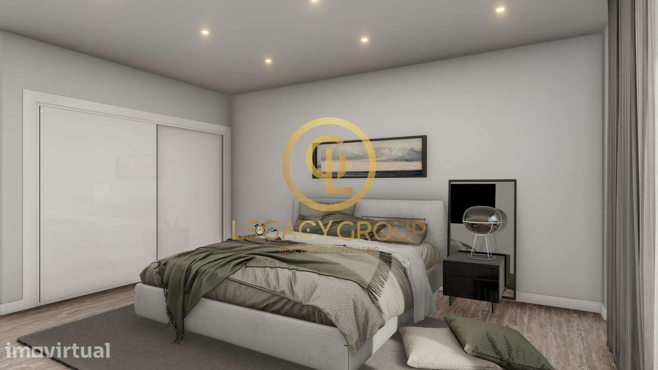 Luxuoso apartamento T2 vista mar, campo e cidade em Loulé - Grande imagem: 3/23