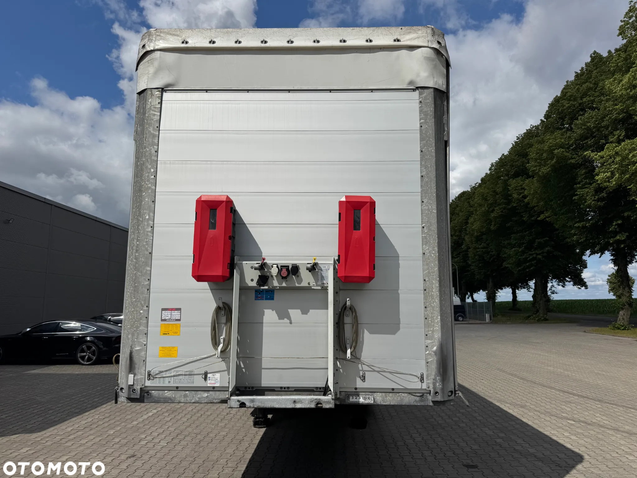 Schmitz Cargobull Firanka, Kosz na PALETY, oś podnoszona!! - 6