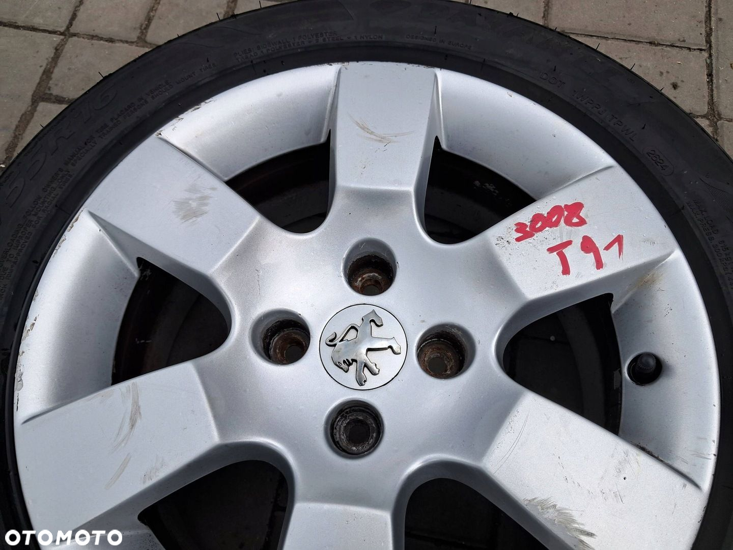 Peugeot 3008 5008 Felgi Aluminiowe 9685783880 16" ET29 4x108 - 7