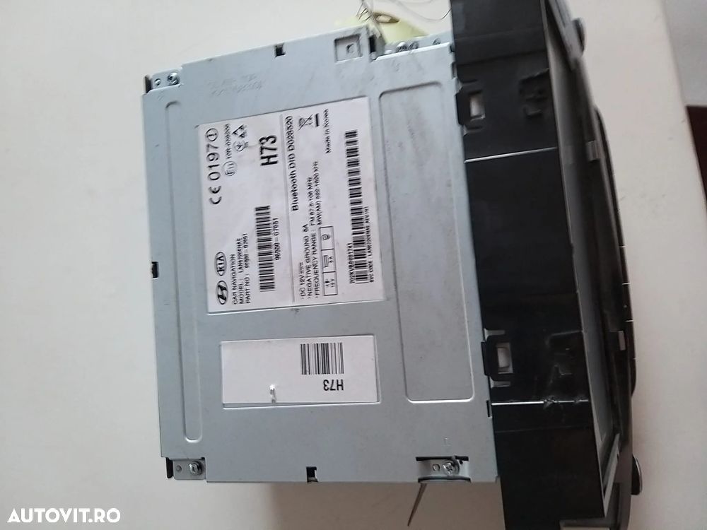 Navigatie cod: 96550G7651 9655-G7651 pentru Hyundai Ioniq Electrica din 2018 - 3