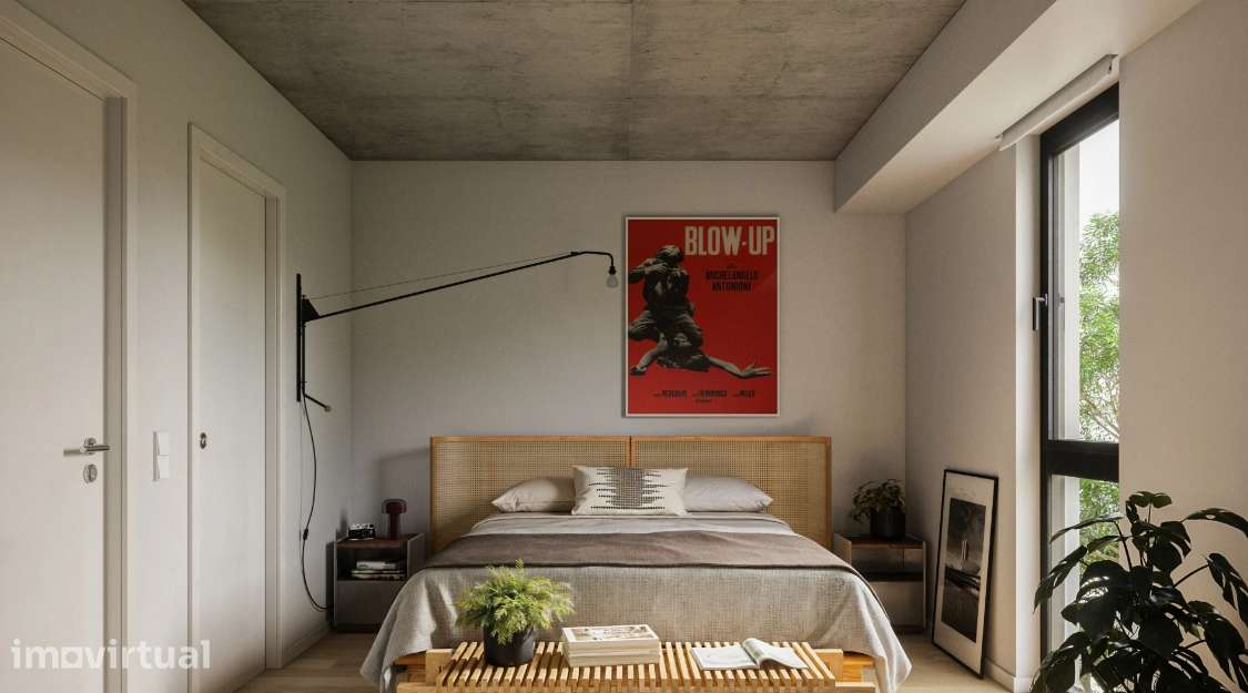 Apartamento T2 Smart | Novo | Leça Palmeira | Edifício Core Leça - Grande imagem: 5/8