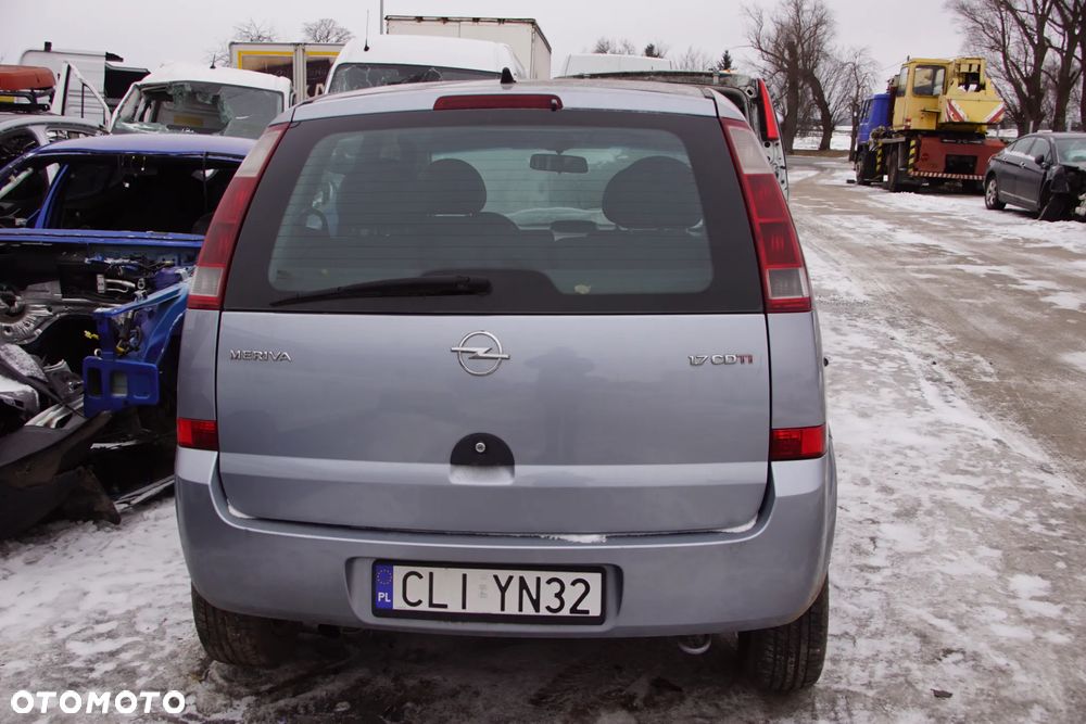 Auto na części - Opel Meriva A 1.7 CDTI 101 KM Z17DTH F23 4AU 2004R Silnik Skrzynia Drzwi Maska Zderzak Błotnik Klapa Lampa Lusterko Klamka Szyba Deska Kokpit Sterownik Moduł Czujnik Licznik Wyświetlacz Panel Kierownica - 5