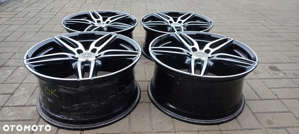 FELGI ALUMINIOWE STOPNIOWANE 5x112 8Jx19 CALI ET20 fi 66.6 AMG 2134013800 2x9Jx19 CALI ET 49 213 4012100 MERCEDES W213 KOMPLET 4 SZTUKI - 15