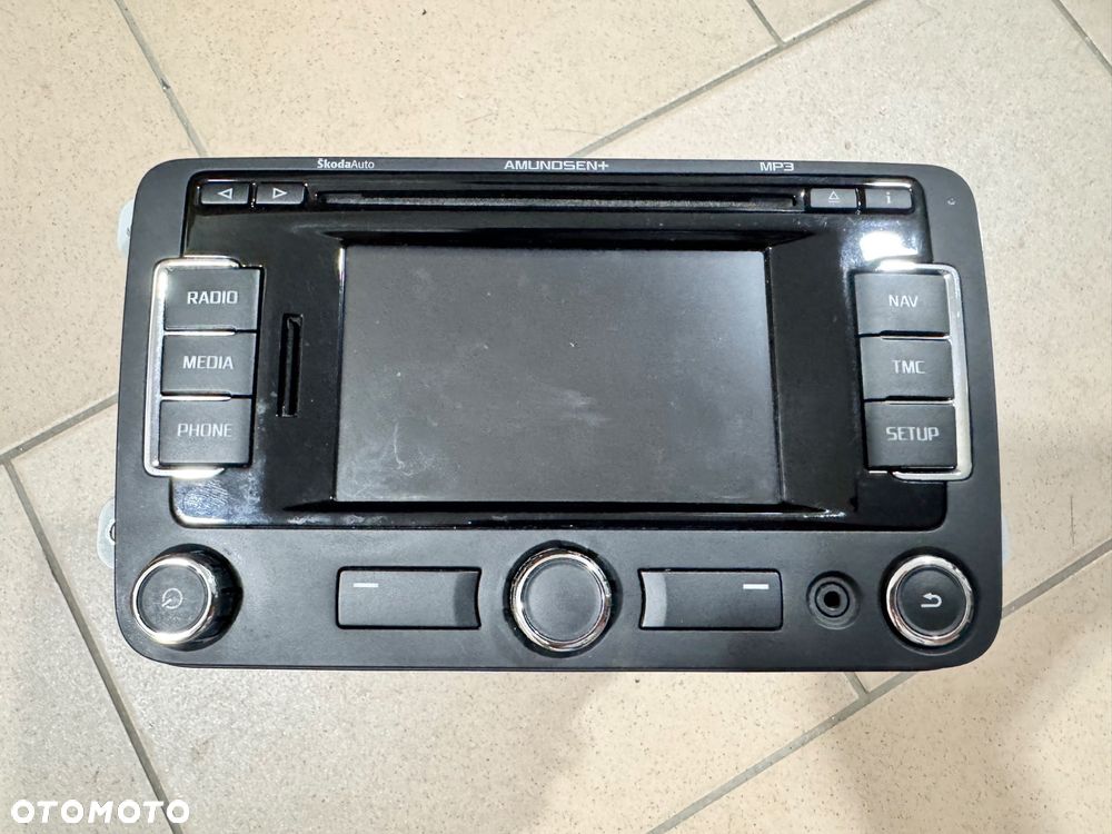 RADIO NAWIGACJA RNES 315 3T0035192F OCTAVIA YETI FABIA SKODA SUPERB II - 2