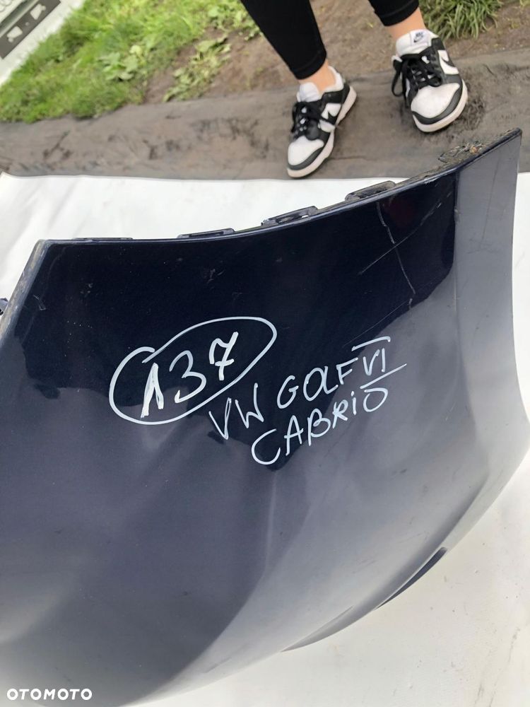 ZDERZAK TYŁ TYLNY VW GOLF VI CABRIO 5K7807421 - 10