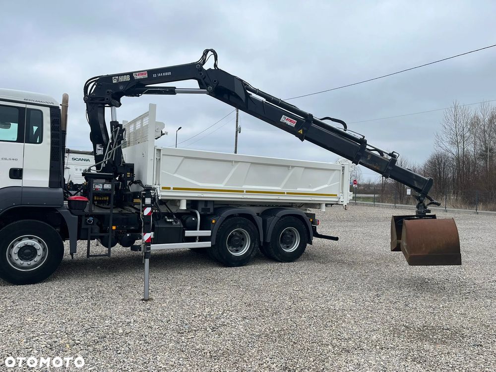 MAN TGS 26.440 E5/ 6X4 / 3xWYWROT / 2xBORDMATIC / HDS HIAB 144/ Import Francja - 9