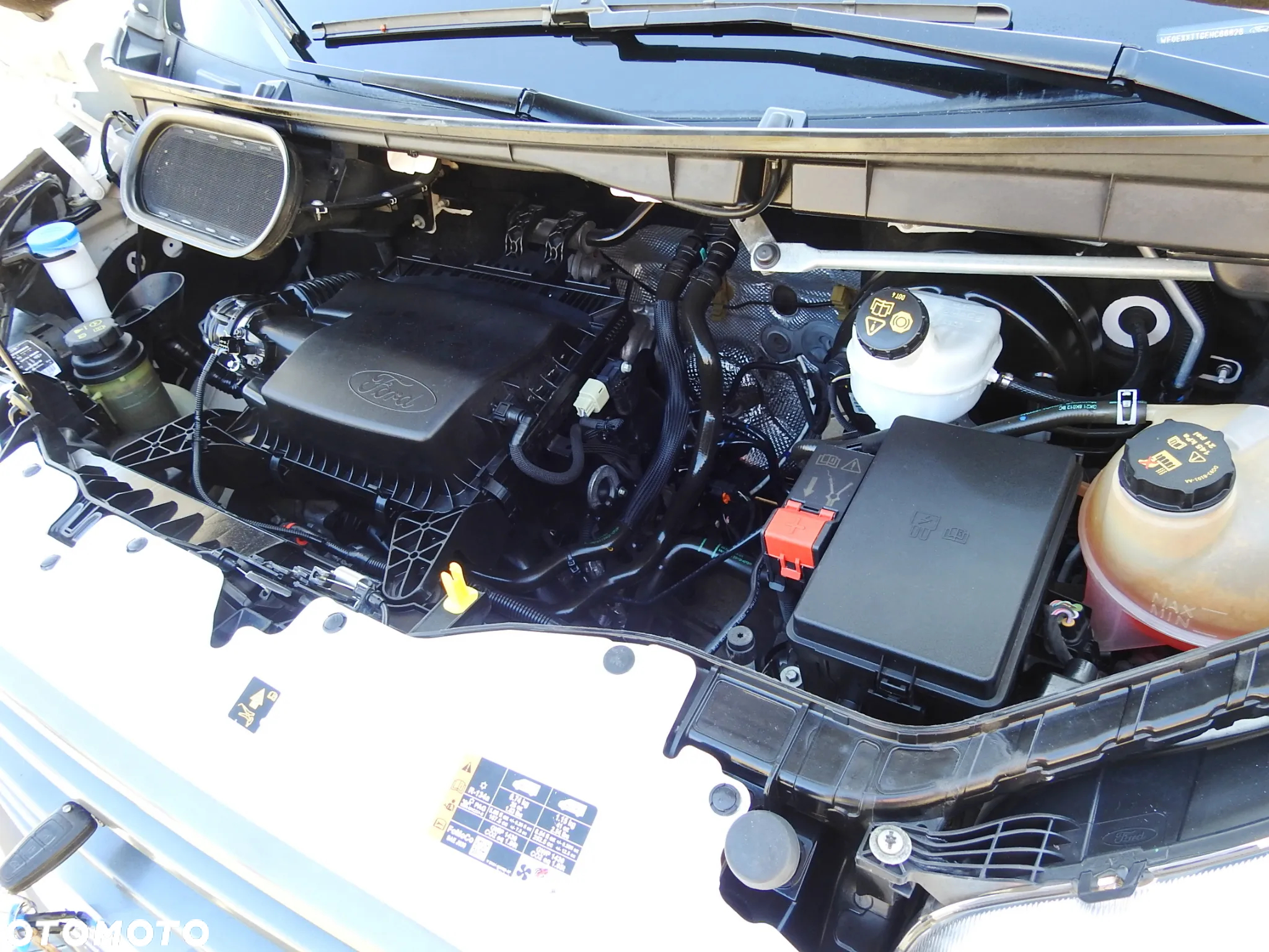 Ford TRANSIT  WYWROTKA PODWÓJNA KABINA DOKA 6 MIEJSC TEMPOMAT KLIMATYZACJA 130KM [ C66826 ] - 25