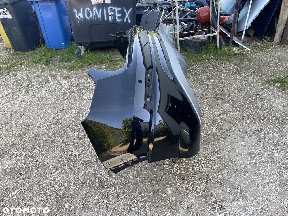 ZDERZAK TYŁ TYLNY AUDI Q2 81A MYTHOSSCHWARZ 81A807511B - 6