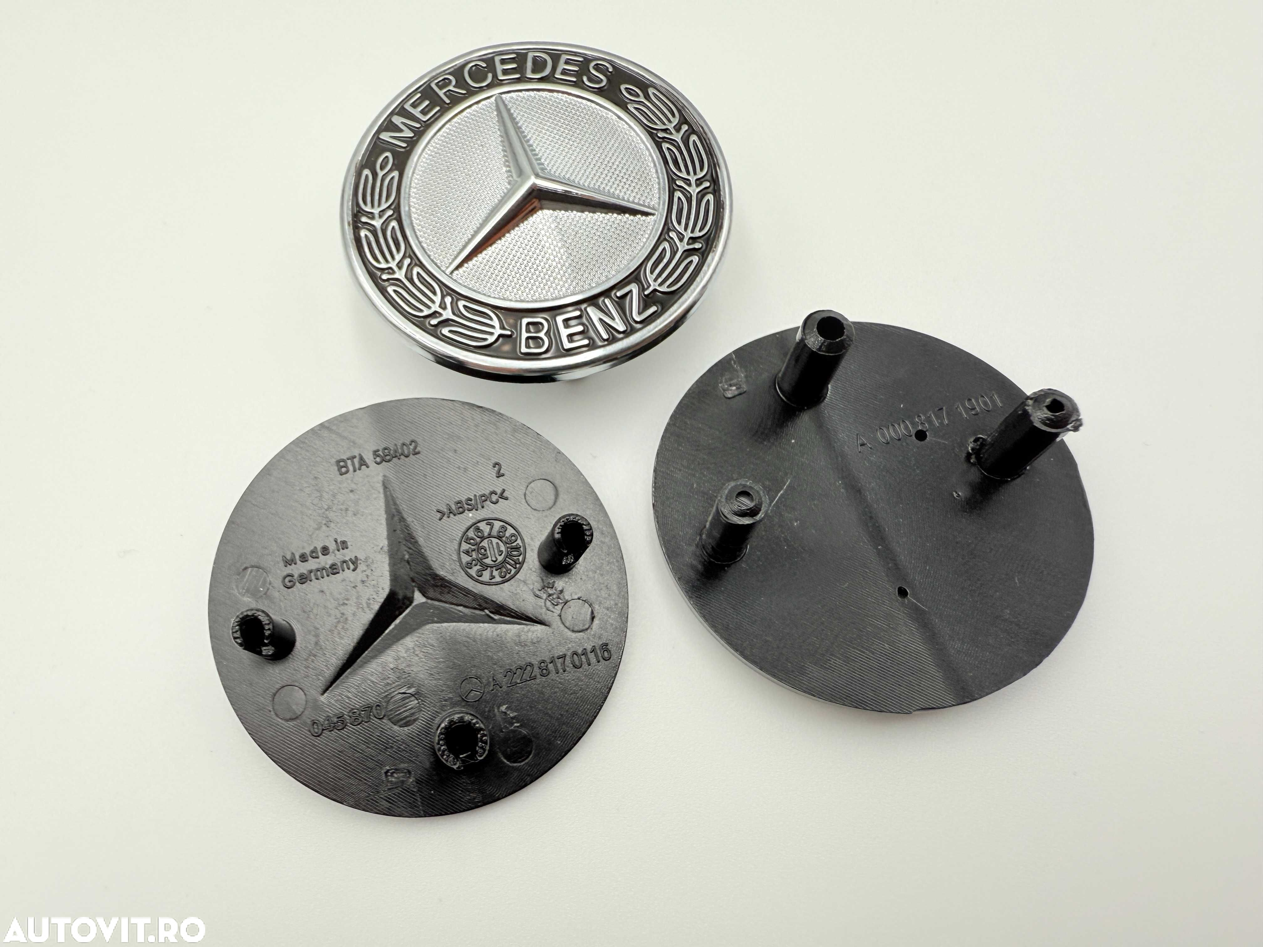 Emblema Compatibila Mercedes grila(nu emblema mare grila) - 5