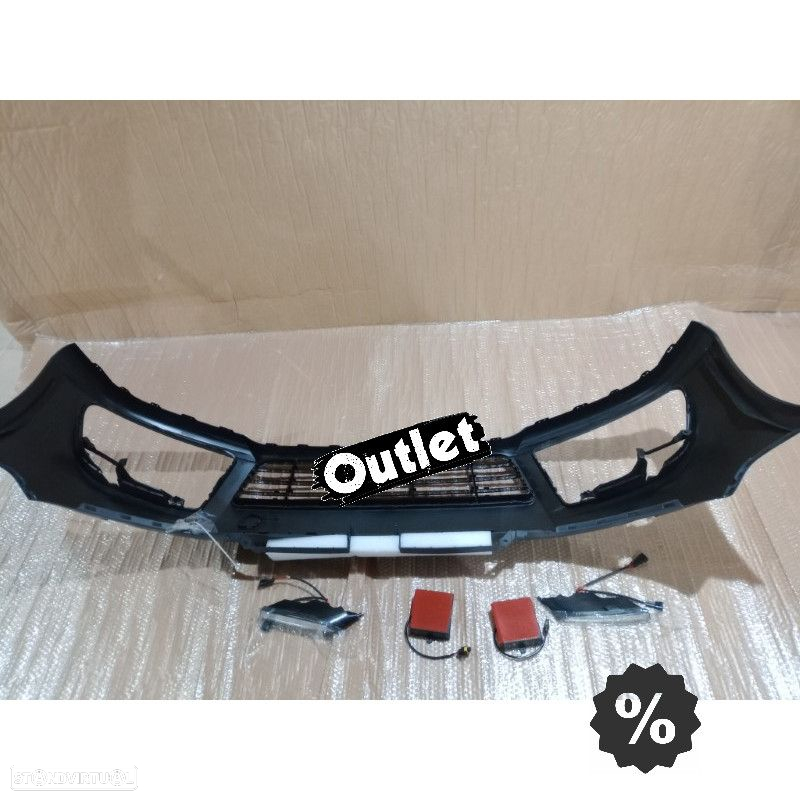 C002199C6 PÁRA-CHOQUES FRONTAL VOLKSWAGEN VW GOLF 6 R20 LOOK 08-12 - 5