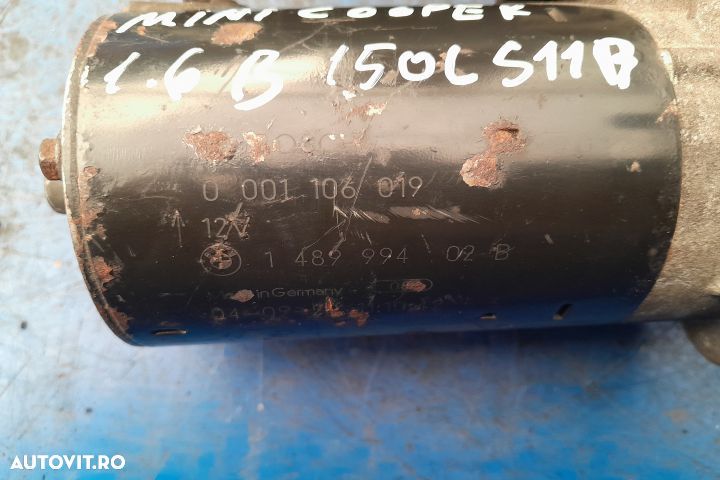 Electromotor 0001106019    148999402B MX1253 Mini Cooper - 4